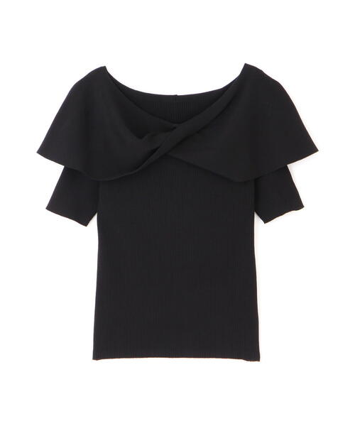 PROPORTION BODY DRESSING(プロポーションボディドレッシング)の「ねじりケープ風ニット / 1214270806(ニット/セーター・レディース・ホワイト/グリーン/ブラック・FREE)」の17枚目の写真