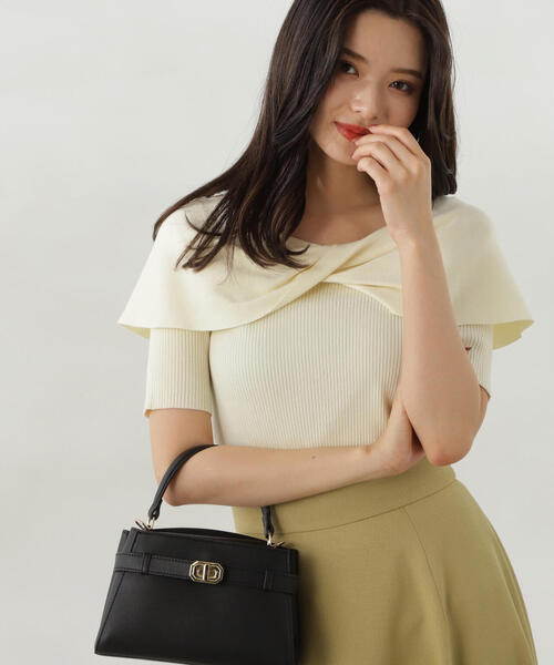 PROPORTION BODY DRESSING - ケープニット