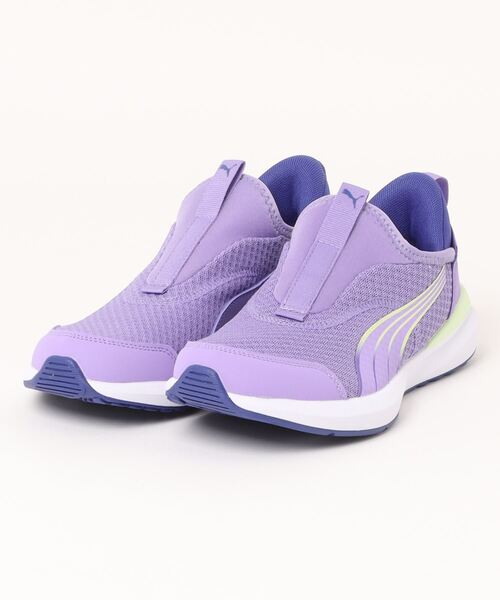PUMA(プーマ)の「PUMA プーマ キッズ クルーズ プロフォーム イーズイン スニーカー 22-25cm(スニーカー・キッズ・ラベンダー/ブルー系その他/ブラック系その他/ブラック×ホワイト/ブルー/ブルー系その他2・22.5cm/23.5cm/24.5cm/23.0cm/24.0cm/25.0cm/22.0cm)」の9枚目の写真
