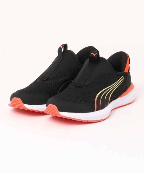 PUMA(プーマ)の「PUMA プーマ キッズ クルーズ プロフォーム イーズイン スニーカー 22-25cm(スニーカー・キッズ・ラベンダー/ブルー系その他/ブラック系その他/ブラック×ホワイト/ブルー/ブルー系その他2・22.5cm/23.5cm/24.5cm/23.0cm/24.0cm/25.0cm/22.0cm)」の10枚目の写真