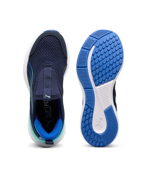 PUMA(プーマ)の「PUMA プーマ キッズ クルーズ プロフォーム イーズイン スニーカー 22-25cm(スニーカー・キッズ・ラベンダー/ブルー系その他/ブラック系その他/ブラック×ホワイト/ブルー/ブルー系その他2・22.5cm/23.5cm/24.5cm/23.0cm/24.0cm/25.0cm/22.0cm)」の11枚目の写真