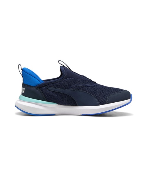 PUMA(プーマ)の「PUMA プーマ キッズ クルーズ プロフォーム イーズイン スニーカー 22-25cm(スニーカー・キッズ・ラベンダー/ブルー系その他/ブラック系その他/ブラック×ホワイト/ブルー/ブルー系その他2・22.5cm/23.5cm/24.5cm/23.0cm/24.0cm/25.0cm/22.0cm)」の12枚目の写真