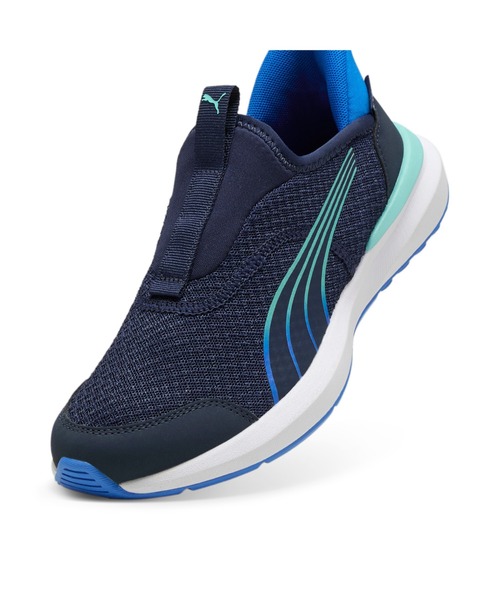 PUMA(プーマ)の「PUMA プーマ キッズ クルーズ プロフォーム イーズイン スニーカー 22-25cm(スニーカー・キッズ・ラベンダー/ブルー系その他/ブラック系その他/ブラック×ホワイト/ブルー/ブルー系その他2・22.5cm/23.5cm/24.5cm/23.0cm/24.0cm/25.0cm/22.0cm)」の13枚目の写真