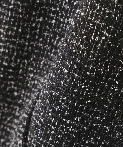 PROPORTION BODY DRESSING（プロポーションボディドレッシング）の「ベルト付きペプラムツイードジレ / 1214250902（テーラードジャケット・レディース・ブラック/ホワイト系その他・MEDIUM/SMALL）」の11枚目の写真