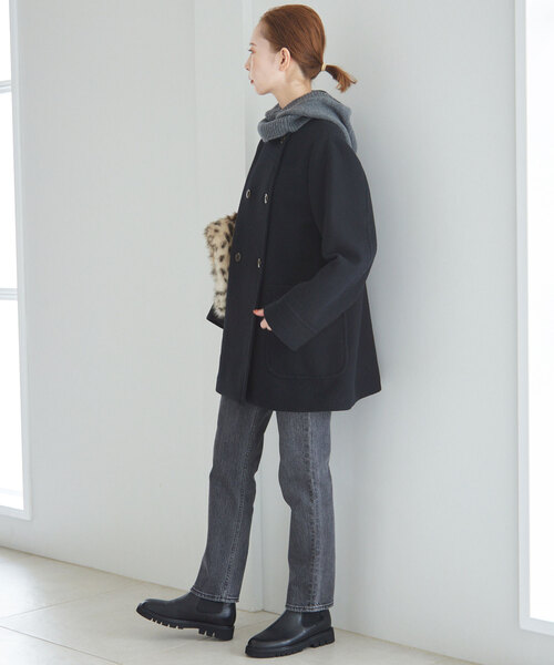 ノーカラーコート ノーカラーコート 