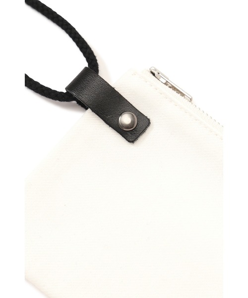 MHL.（エムエイチエル）の「WORK WEAR COTTON TWILL（ポーチ・レディース・ホワイト・FREE）」の4枚目の写真