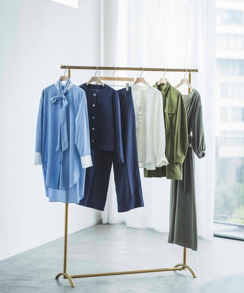 Elura（エルーラ）の「＜スタイリスト福田麻琴さんコラボ＞サファリジャケット／143173（その他アウター・レディース・カーキ/ネイビー・LARGE/MEDIUM）」の3枚目の写真