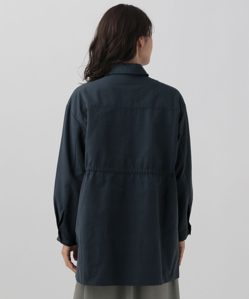 Elura（エルーラ）の「＜スタイリスト福田麻琴さんコラボ＞サファリジャケット／143173（その他アウター・レディース・カーキ/ネイビー・LARGE/MEDIUM）」の12枚目の写真