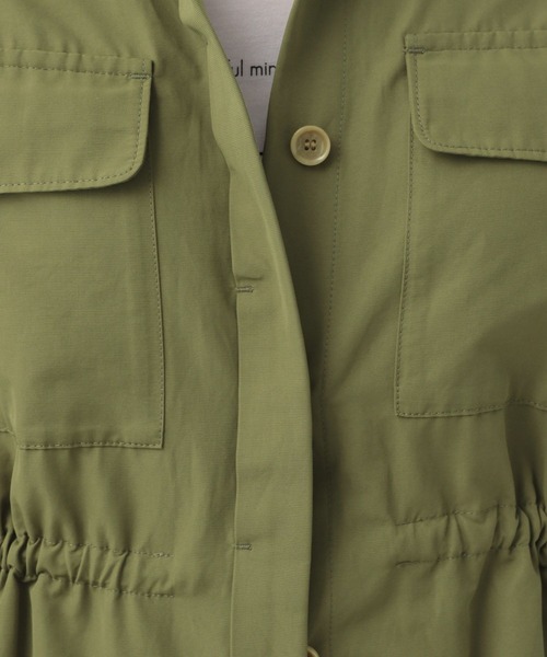 Elura（エルーラ）の「＜スタイリスト福田麻琴さんコラボ＞サファリジャケット／143173（その他アウター・レディース・カーキ/ネイビー・LARGE/MEDIUM）」の20枚目の写真