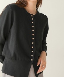 Bab | スカラップデザインニットカーデ(カーディガン/ボレロ)