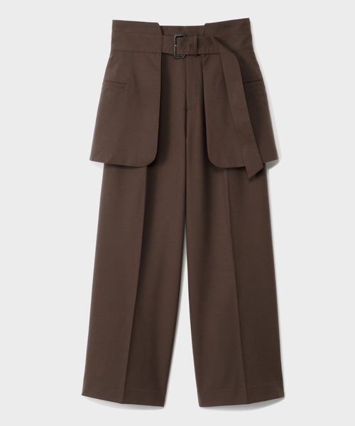 LEPSIM(レプシィム)の「【FOR I SERIES】エプロン2Pパンツ《2点セット》 148235(その他パンツ・レディース・ブラック/グレー/ブラウン・SMALL/MEDIUM)」の3枚目の写真