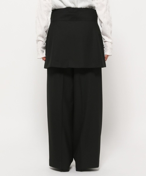 LEPSIM(レプシィム)の「【FOR I SERIES】エプロン2Pパンツ《2点セット》 148235(その他パンツ・レディース・ブラック/グレー/ブラウン・SMALL/MEDIUM)」の6枚目の写真