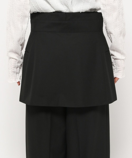 LEPSIM(レプシィム)の「【FOR I SERIES】エプロン2Pパンツ《2点セット》 148235(その他パンツ・レディース・ブラック/グレー/ブラウン・SMALL/MEDIUM)」の9枚目の写真