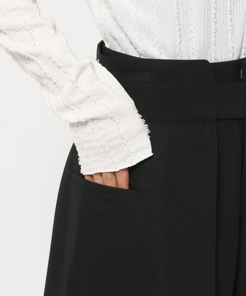 LEPSIM(レプシィム)の「【FOR I SERIES】エプロン2Pパンツ《2点セット》 148235(その他パンツ・レディース・ブラック/グレー/ブラウン・SMALL/MEDIUM)」の11枚目の写真