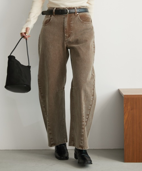 Aunt Marie's(アントマリーズ)の「ベーシックレザーベルト(ベルト・レディース・ブラック・FREE)」の5枚目の写真