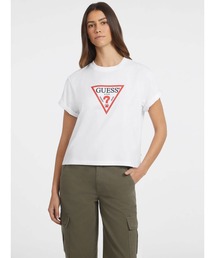 GUESS JEANS BOXY Iconic Tee 半袖 Tシャツ