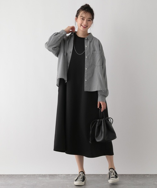 ★ ワンピース　charcoal 新品　フォロー割-200円 GLOBAL WORK Smile Seed Store（グローバルワーク スマイルシード