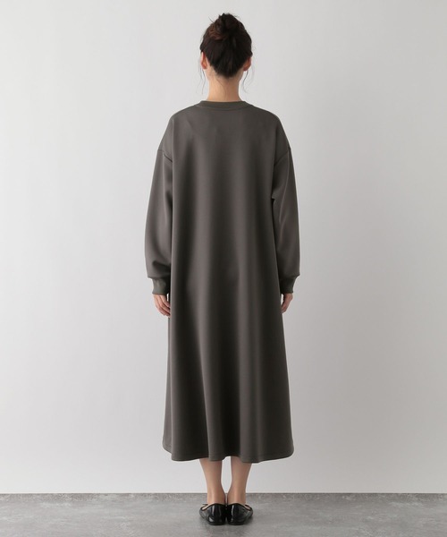 GLOBAL WORK Smile Seed Store（グローバルワーク スマイルシードストア）の「上品スウェットワンピース/129676（ワンピース・レディース・ベージュ/チャコール/ブラック・LARGE/X-LARGE/MEDIUM/SMALL）」の20枚目の写真