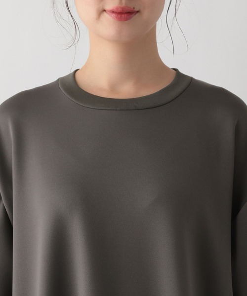 GLOBAL WORK Smile Seed Store（グローバルワーク スマイルシードストア）の「上品スウェットワンピース/129676（ワンピース・レディース・ベージュ/チャコール/ブラック・LARGE/X-LARGE/MEDIUM/SMALL）」の21枚目の写真