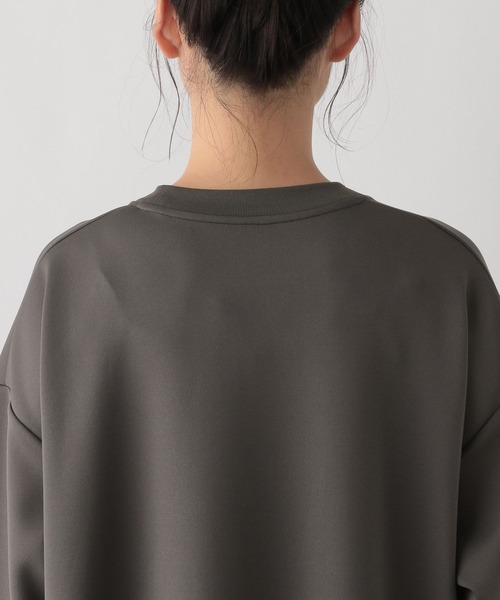 GLOBAL WORK Smile Seed Store（グローバルワーク スマイルシードストア）の「上品スウェットワンピース/129676（ワンピース・レディース・ベージュ/チャコール/ブラック・LARGE/X-LARGE/MEDIUM/SMALL）」の22枚目の写真