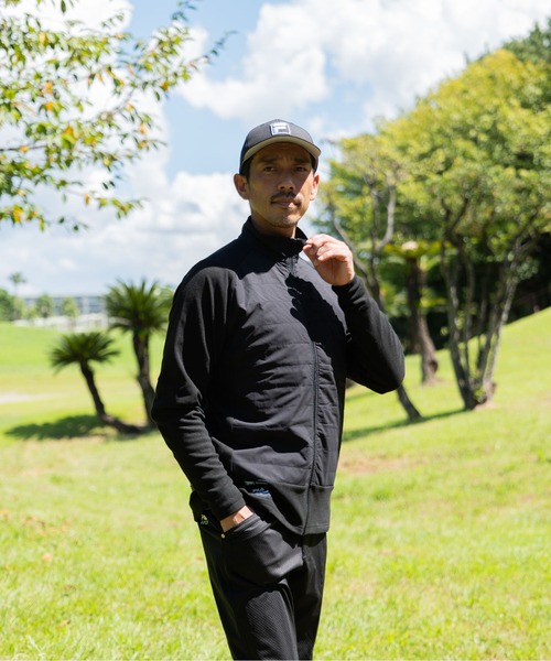 FILA GOLF(フィラゴルフ )の「【FILA GOLF/フィラゴルフ】薄中綿ハーフジップシャツ ゴルフ(シャツ/ブラウス・メンズ・ダークグレー/ブラック/オフホワイト・LARGE/X-LARGE/XX-LARGE/MEDIUM)」の21枚目の写真