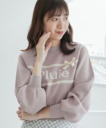 MAJESTIC LEGON | レースリボンロゴニット(ニット/セーター)