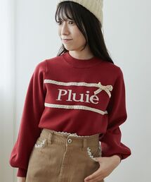 MAJESTIC LEGON | レースリボンロゴニット(ニット/セーター)