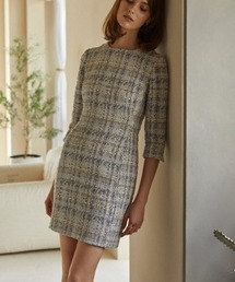 Tweed minimal dress ツイードミニマムワンピース