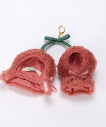 ちびぬい服♡ さくらおれんじ♡デカリボンターバン3点セット♡ Appel Toi(アペルトワ)の「【10cmぬい推奨サイズ】さくらんぼ