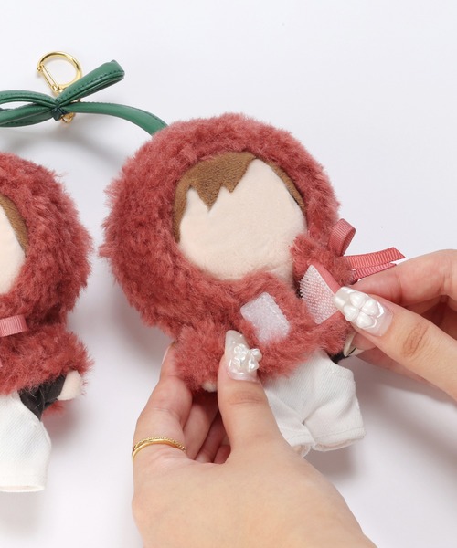 10cmぬい推奨サイズ】さくらんぼ 推し活 ぬいぐるみ ぬい活 ぬい