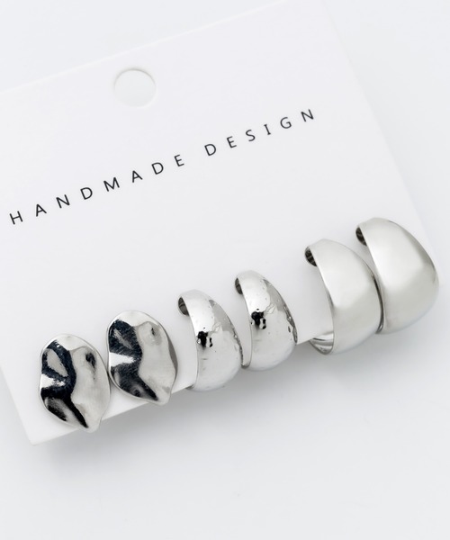 ciite'（シーテ）の「ピアス 3セット / pierce 3 set（ピアス（両耳用）・レディース・ゴールド/シルバー/ピンクゴールド・FREE）」の7枚目の写真