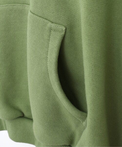 p.premier（ピードットプルミエ）の「ゆるシルエットのかぶりパーカー（パーカー・キッズ・オレンジ/アイボリー/グリーン・110/100/90/80/140/130/120）」の4枚目の写真