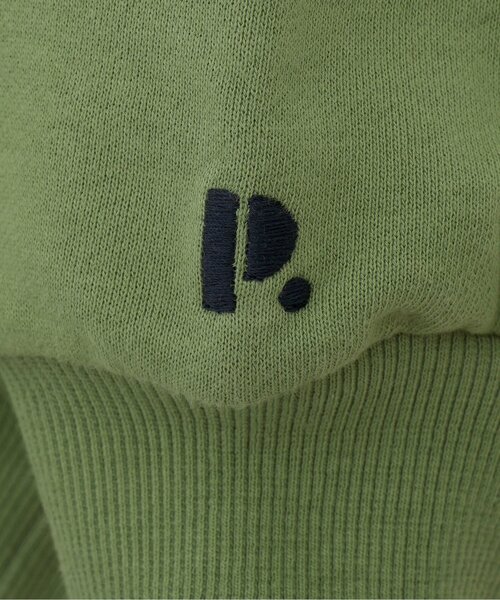 p.premier（ピードットプルミエ）の「ゆるシルエットのかぶりパーカー（パーカー・キッズ・オレンジ/アイボリー/グリーン・110/100/90/80/140/130/120）」の15枚目の写真