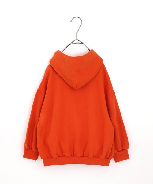 p.premier（ピードットプルミエ）の「ゆるシルエットのかぶりパーカー（パーカー・キッズ・オレンジ/アイボリー/グリーン・110/100/90/80/140/130/120）」の19枚目の写真