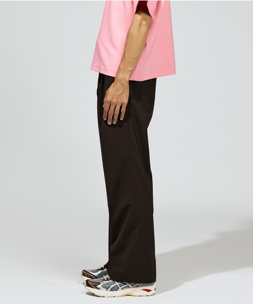 NON TOKYO（ノントーキョー）の「NON TOKYO/ノントーキョー/ワイドスラックス（スラックス・レディース・ブラウン・2/1）」の3枚目の写真