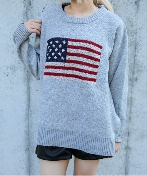 Kanata USA国旗デザインカーディガン 値下げ交渉OKです。 Kanata USA国旗デザインカーディガン 値下げ交渉OKです。