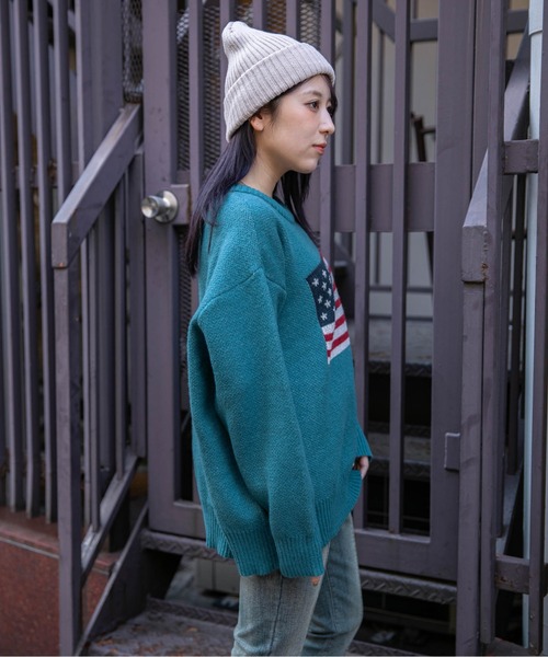 GORGE（ゴージ）の「《USAフラッグ×オーバーシルエット》レディース