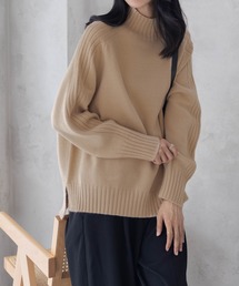 nAvy 洗えるニット もっちりもちもち ハイネックプルオーバー