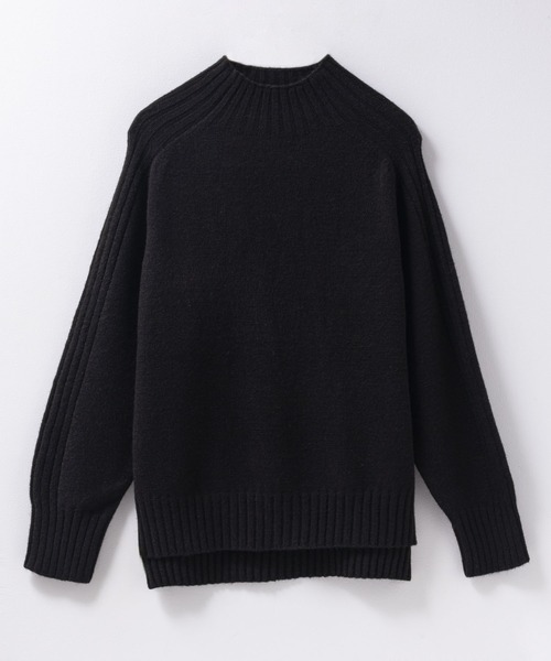 nAvy 洗えるニット もっちりもちもち ハイネックプルオーバー（ニット