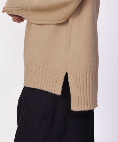 nAvy 洗えるニット もっちりもちもち ハイネックプルオーバー（ニット