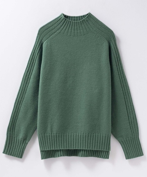 nAvy 洗えるニット もっちりもちもち ハイネックプルオーバー（ニット