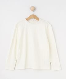 SHOO・LA・RUE | 【100-140cm/プチセレ】フリルレースインナープルオーバー(Tシャツ/カットソー)