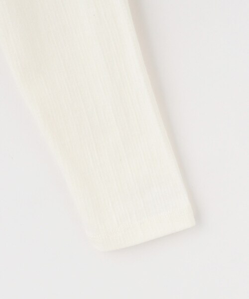 SHOO・LA・RUE（シューラルー）の「【100-140cm/プチセレ】フリルレースでお上品に インナートップス（Tシャツ/カットソー・キッズ・ブラック/オフホワイト・10/11/12/13/14）」の6枚目の写真