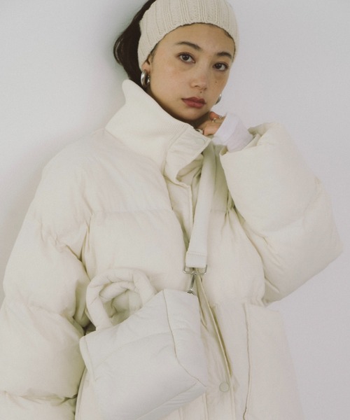 HANNE（アン）の「ワイドリブニットヘアバンド（ヘアバンド・レディース・グレー/アイボリー/ブラック・FREE）」の17枚目の写真