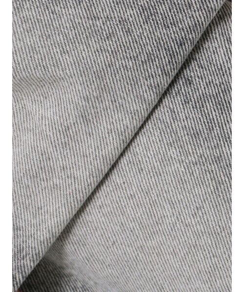 CALNAMUR（カルナムール）の「SIDE CUTTING RIBBON DENIM PT/サイドカッティングリボンデニムパンツ（デニムパンツ・レディース・ブラック/ライトブルー・SMALL/MEDIUM）」の3枚目の写真