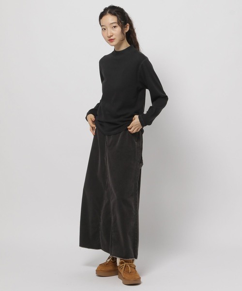 niko and...（ニコアンド）の「ウォームジンジャーハイネックプルオーバー（Tシャツ/カットソー・レディース・グレー/ブラック/オフホワイト/ホワイト・LARGE/MEDIUM）」の8枚目の写真