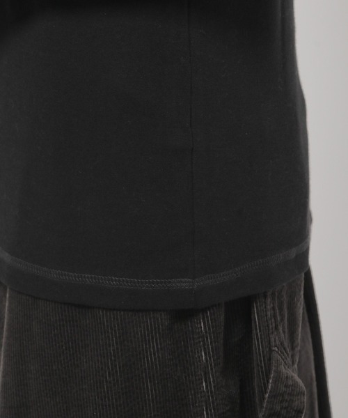 niko and...（ニコアンド）の「ウォームジンジャーハイネックプルオーバー（Tシャツ/カットソー・レディース・グレー/ブラック/オフホワイト/ホワイト・LARGE/MEDIUM）」の18枚目の写真