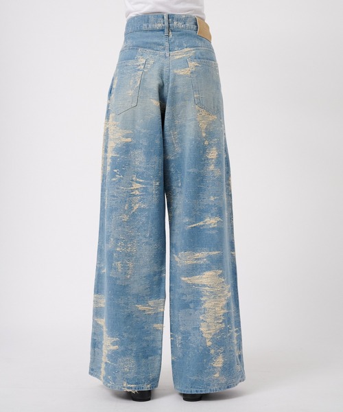 TAAKK/ターク】DENIM WIDE PANTS/ワイドデニムパンツ（デニム