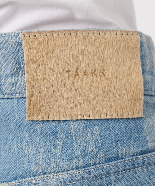 TAAKK（ターク）の「【TAAKK/ターク】DENIM WIDE PANTS/ワイドデニムパンツ（デニムパンツ・レディース・インディゴブルー/ブラック・0/2/1）」の10枚目の写真