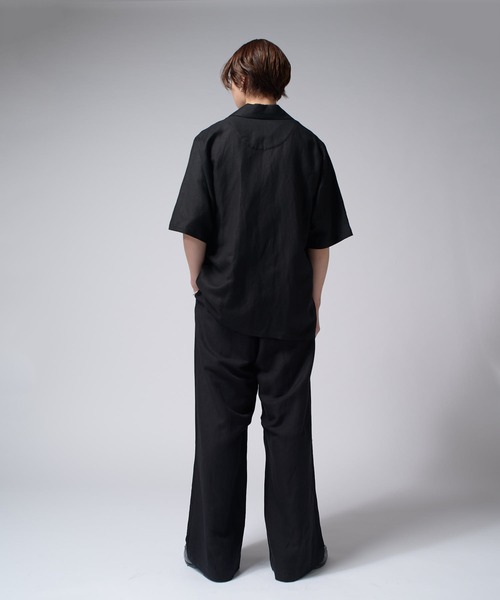 Lui's（ルイス）の「レーヨンリネンイージーパンツ（その他パンツ・メンズ・チャコールグレー/ホワイト/ブラック・S/M）」の12枚目の写真